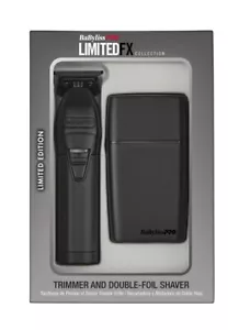 BaBylissPRO LimitedFX Collection Trimmer & Shaver Set Matte Black | FXDUOFS2TMB - Picture 1 of 5