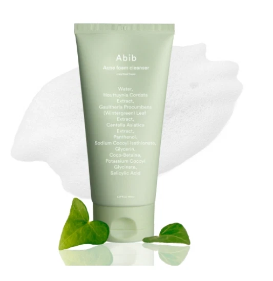 Limpiador en espuma para acné Abib Heartleaf 150 ml - auténtico y confiable EE. UU. Vendedor Foto 1 de 1