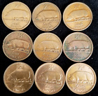 IRELAND LOT OF 9 1/2 HALF PENNY COINS 1928 1933 1940 1941 19 IRELAND LOT OF 9 1/2 HALF PENNY COINS 1928 1933 1940 1941 19