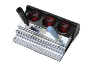 Metal Oil Cup with 3 Grooves, Oiler Mount, and Jewel Plates With Plastic Cover - Picture 1 of 2