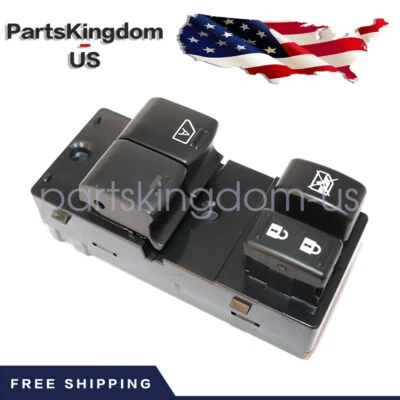 Interruptor puerta lado izquierdo conductor nuevo para Nissan NV1500 NV2500 NV3500 2012-2021 Foto 1 de 4