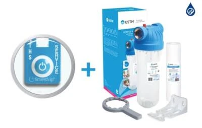 10" Wasserfilter Vorfilter Schmutzfilter Pumpen Hauswasserwerke 4000L/h 1" Zoll - Bild 1 von 2