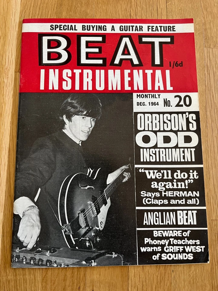 beat  instrumental  monthly  dec  1964 - roy orbison - john lennon . etc - Image 1 of 4