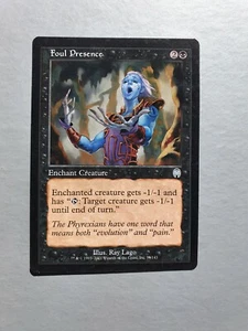 Foul Presence, MTG Apocalypse (2001) Uncommon Black Enchantment VNM - Picture 1 of 2