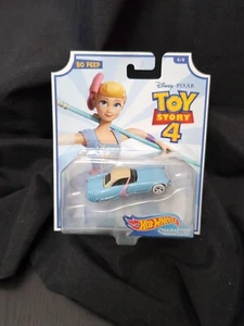 Toy Story 4 Hot Wheels Disney Pixar Bo Peep Character Car 1:64 Scale New Sealed - Picture 1 of 5