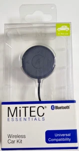 Zupełnie nowy uniwersalny bezprzewodowy zestaw samochodowy Mitec Essentials Bluetooth z ładowarką - Zdjęcie 1 z 1