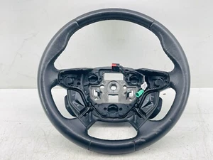 10-19 FORD C-MAX black leather steering wheel DM51-3600-AB3ZHE OEM - Picture 1 of 10