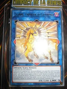 YU-GI-OH! RARE LICORNE CHEVALIER DU CAUCHEMAR GEIM-FR050 ED1 FRANCAIS NEUF MINT - Picture 1 of 1