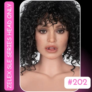Zelex SLE Series Sex Doll HEAD 202 Silicone SLE Love Doll HEAD ONLY - Picture 1 of 5