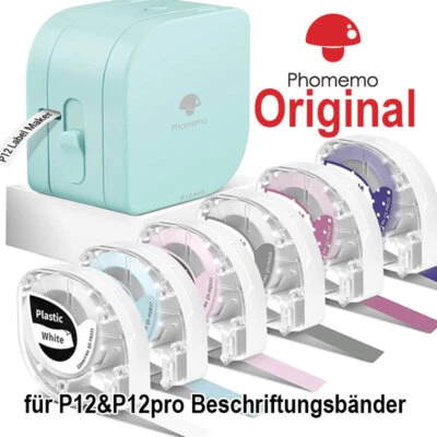 DYMO Label Maker Labeling Tapes LetraTag 100H Handheld Phomemo P12 Bluetooth - Image 1 of 4