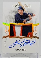 Kyle Tucker 2019 Flawless Rookie Patch Auto RPA /10 Houston Astros #RPA-KT
