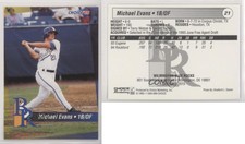 1995 Choice Wilmington Blue Rocks Michael Evans #21
