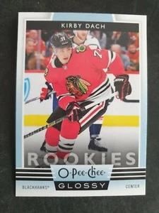 2019-20 O-Pee-Chee Glossy Rookies #R12 Kirby Dach - Bild 1 von 2