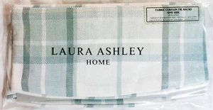 LAURA ASHLEY HOME Coppia di cravatte per tende schienali - HIGHLAND CHECK ANATRA EGG BLU - Foto 1 di 3