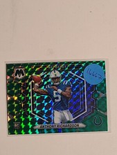 2023 NFL Mosaic ANTHONY RICHARDSON Rookie Debut Green Prizm Rookie Card RC ND-5