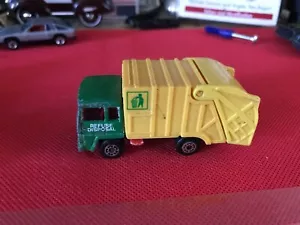 Matchbox SUPERFAST Refuse Disposal Truck w/ Moving Parts 1978/China/LOOSE 561 - Picture 1 of 10