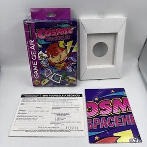 Cosmic SpaceHead (USA Version) Sega Game Gear Box, Poster und Registrierungskarte - Bild 1 von 7