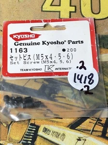 Kyosho 1163 Set Screw {M5 X 4,5,6} NewInPack USA Shipped - Picture 1 of 3