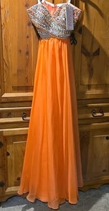 NWT Jovani Coral Prom Dress Size 6 - Picture 1 of 8