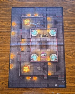 Wizkids Heroclix GamerMats tessuto resistente/gomma WKO 2019 Kings Tomb mappa interna - Foto 1 di 8