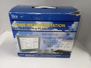 BIOS Estación Meteorológica Inalámbrica Hogar para Televesión/PC Nueva - Imagen 1 de 10