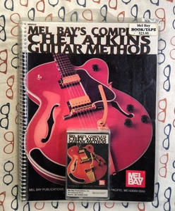 Mel Bay's Complete Chet Atkins Guitar Method 1993 Songbook & Cassette New/Sealed - Picture 1 of 2