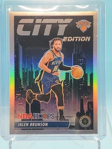 2023-24 Panini Premium Stock Jalen Brunson City Edition SILVER PRIZM #21 Knicks  - Bild 1 von 2