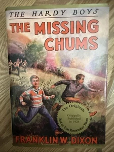 The Hardy Boys The Missing Chums Franklin W. Dixon Applewood Like New - Picture 1 of 3