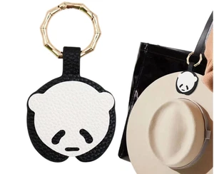 Organizador de almacenamiento con clip magnético para sombrero en forma de panda portátil para sombrero con clip para gorra - Imagen 1 de 4