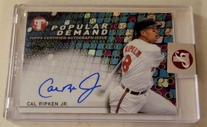 CAL RIPKEN JR. 2022 TOPPS PRISTINE AUTO AUTOGRAPH CARD! - Picture 1 of 1