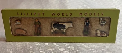 W. Horton Lilliput World Models Britains "O.O" & "H.O." Juguetes de calibre - Juego de granja 1 Foto 1 de 4