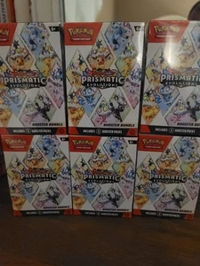 Pokemon Prismatic Evolutions Booster Bundles 6 Stück - Bild 1 von 5