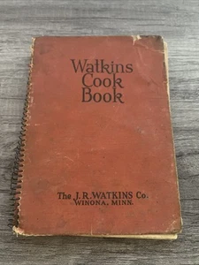 Watkins Cook Book The J R. Watkins Company 1936 Spiral Bound Recipes Vintage - Picture 1 of 14