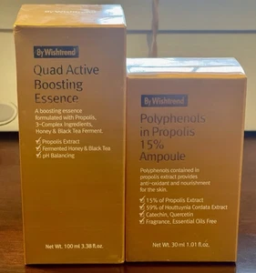 Por Wishtrend 15% Propóleo Polifenoles Ampolla Quad Active Boosting Essence LEER - Imagen 1 de 5