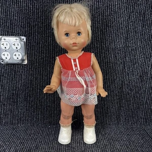 Vintage 1964 Mattel Baby First Step Puppe -- ungetestet - Bild 1 von 8