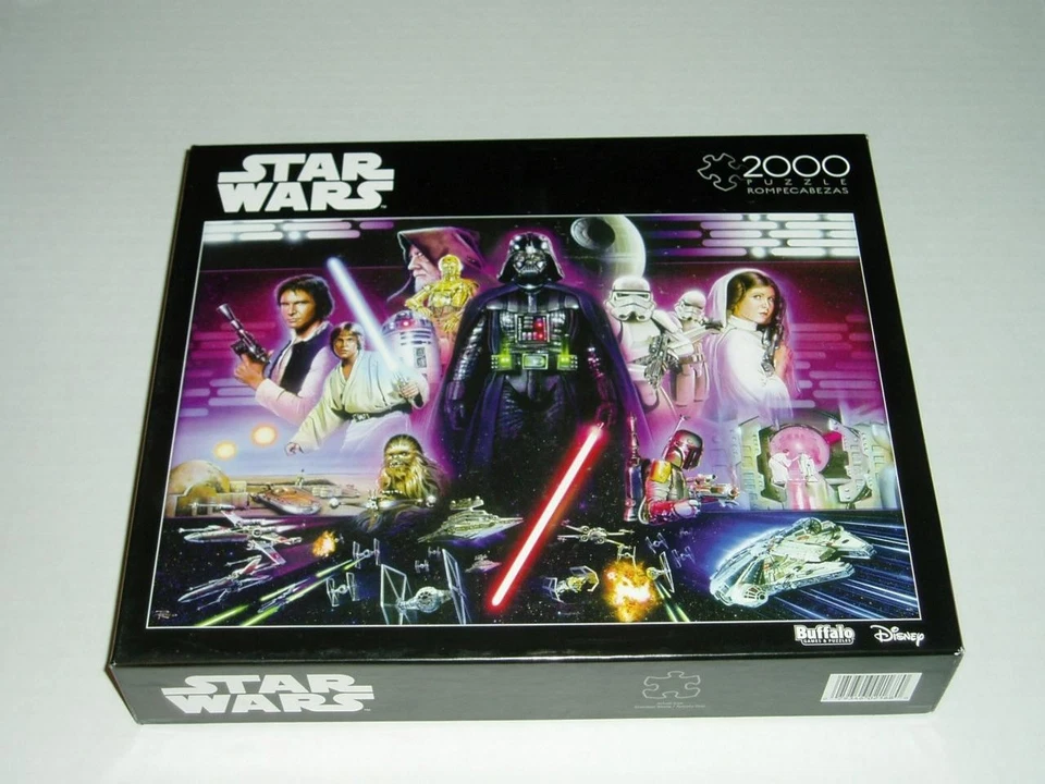 Star Wars 2000 Piece Jigsaw Puzzle Don’t Underestimate the Force NIB - Image 1 of 1