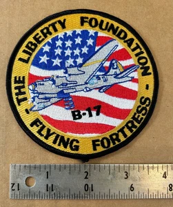 The Liberty Foundation Flying Fortress B-17 Patch - Picture 1 of 2