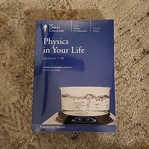 The Great Courses - Physics in Your Life - Transcript Book - Lectures 1-36 New - Picture 1 of 4