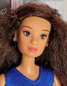Barbie Fashionista Hybrid KELSEY, New, OOAK! Yoga Outfit, Sunglasses, Backpack! - Picture 1 of 17