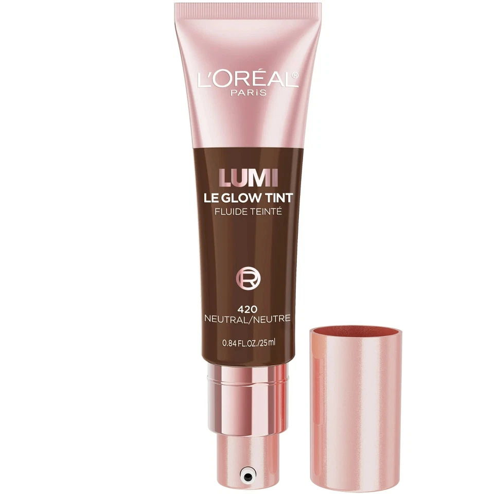 (ELECCIÓN DE COLOR) L'Oreal Lumi Le Glow Tint Ligero a Base de Agua Suave Brillo Foto 1 de 1