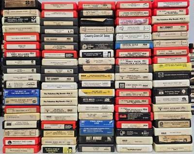 Lot of 95 Assorted Collection 8-Tracks - Vintage 8 Track Tape Cartridge #203 - Image 1 of 4