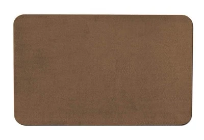 SKID-RESISTANT RUG living area carpet kitchen floor mat TOFFEE BROWN - Image 1 of 4