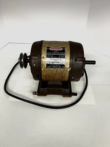 Vintage Craftsman Motor 115V Electric. 1/2 HP. 3450RPM. Dual Shaft. 115.19180. - Picture 1 of 4