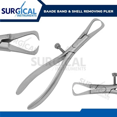 Alicates removedores de banda y carcasa BAADE - Instrumentos de ortodoncia dental grado alemán Foto 1 de 4