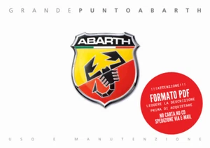Libretto manuale istruzioni uso e manutenzione in PDF Fiat Grande Punto Abarth - Foto 1 di 4