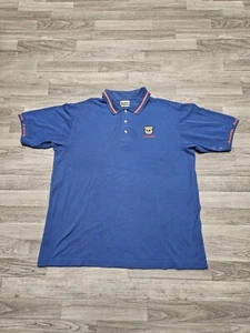 Vintage Chicago Cubs Awana Polo Shirt Blue Bear Cubbies X-Large MLB Baseball - Picture 1 of 10