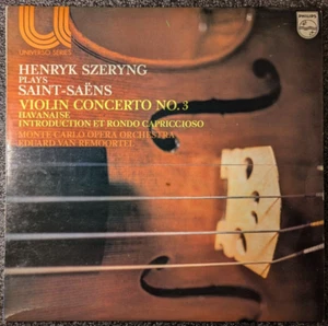 Henryk Szeryng plays Saint-Saens Violin Concerto No.3 - Picture 1 of 5