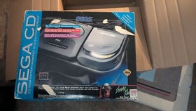 Sega CD Model 2 System Console w/ Box & Genesis Model 2 16-Bit Genesis Tested