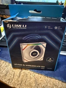 Uni Fan SL Wireless 120---wireless ARGB Fan----White - Photo 1/2