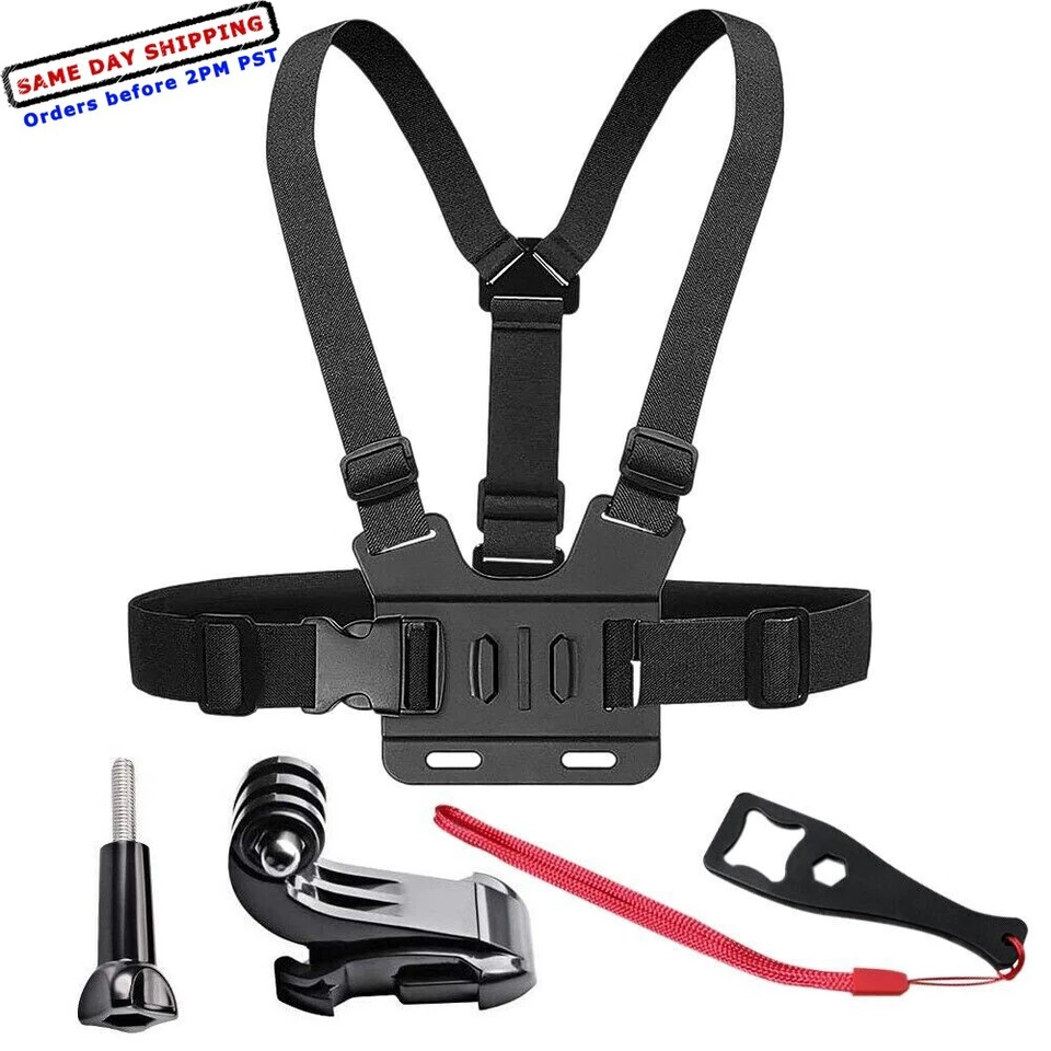 4in1 Sports Action Camera Accessories Kits for Gopro Hero 5, 4, Session, 3, 2, 1 - Image 1 of 1